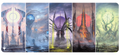 Phyrexia All Will Be One Phyrexian Basic Land Tableaux Table Playmat for Magic: The Gathering