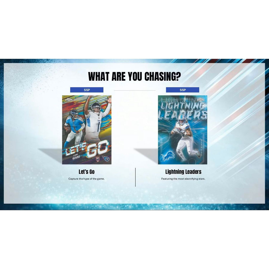 2025 Topps Chrome Football Mega Box