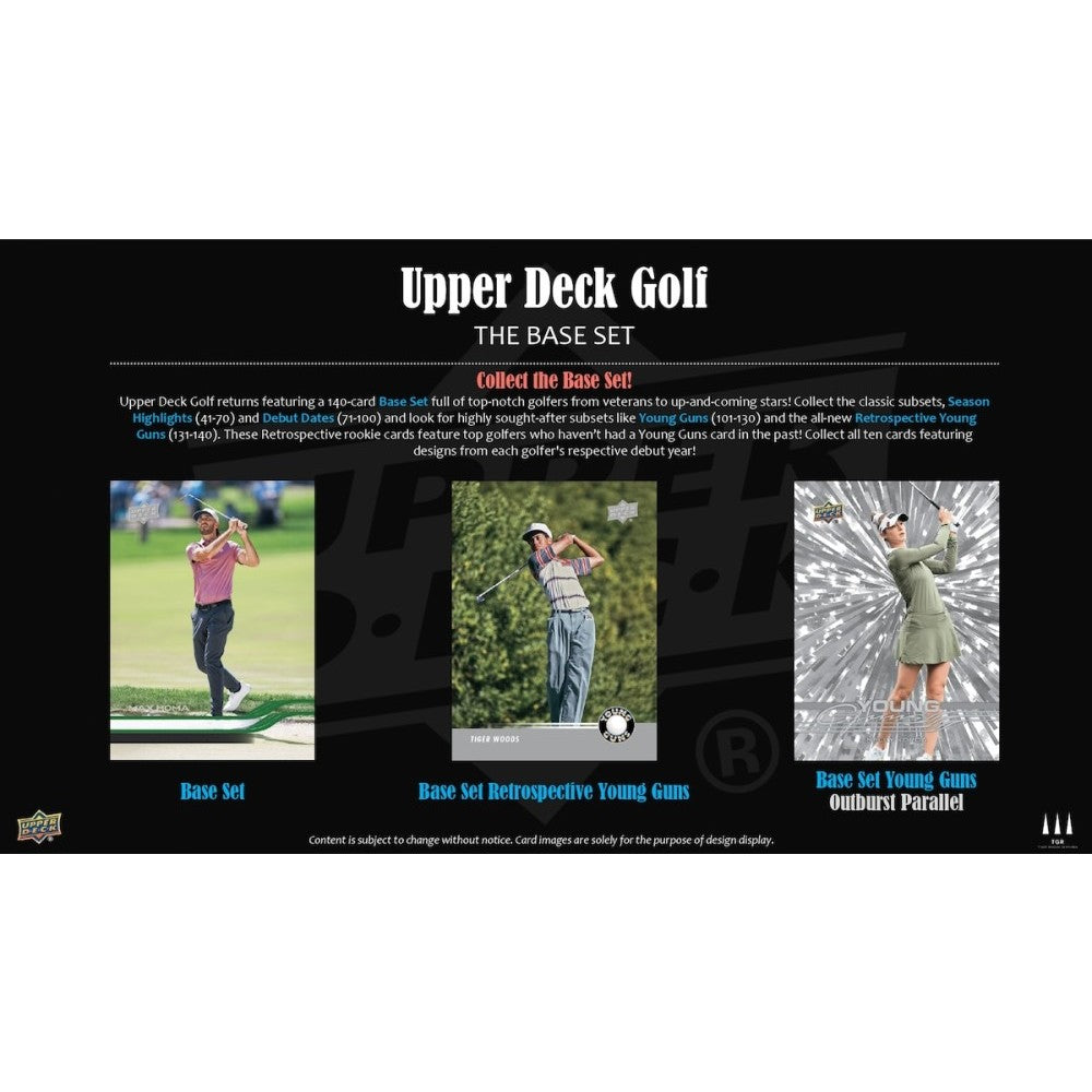 2026 Upper Deck Golf Hobby Box *Contact Us to Order*