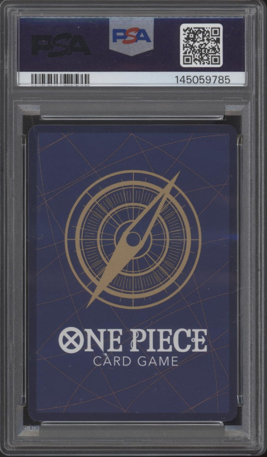 Monkey D Luffy One Piece Card Game OP11 3rd Anniversary Silver #119 PSA 9