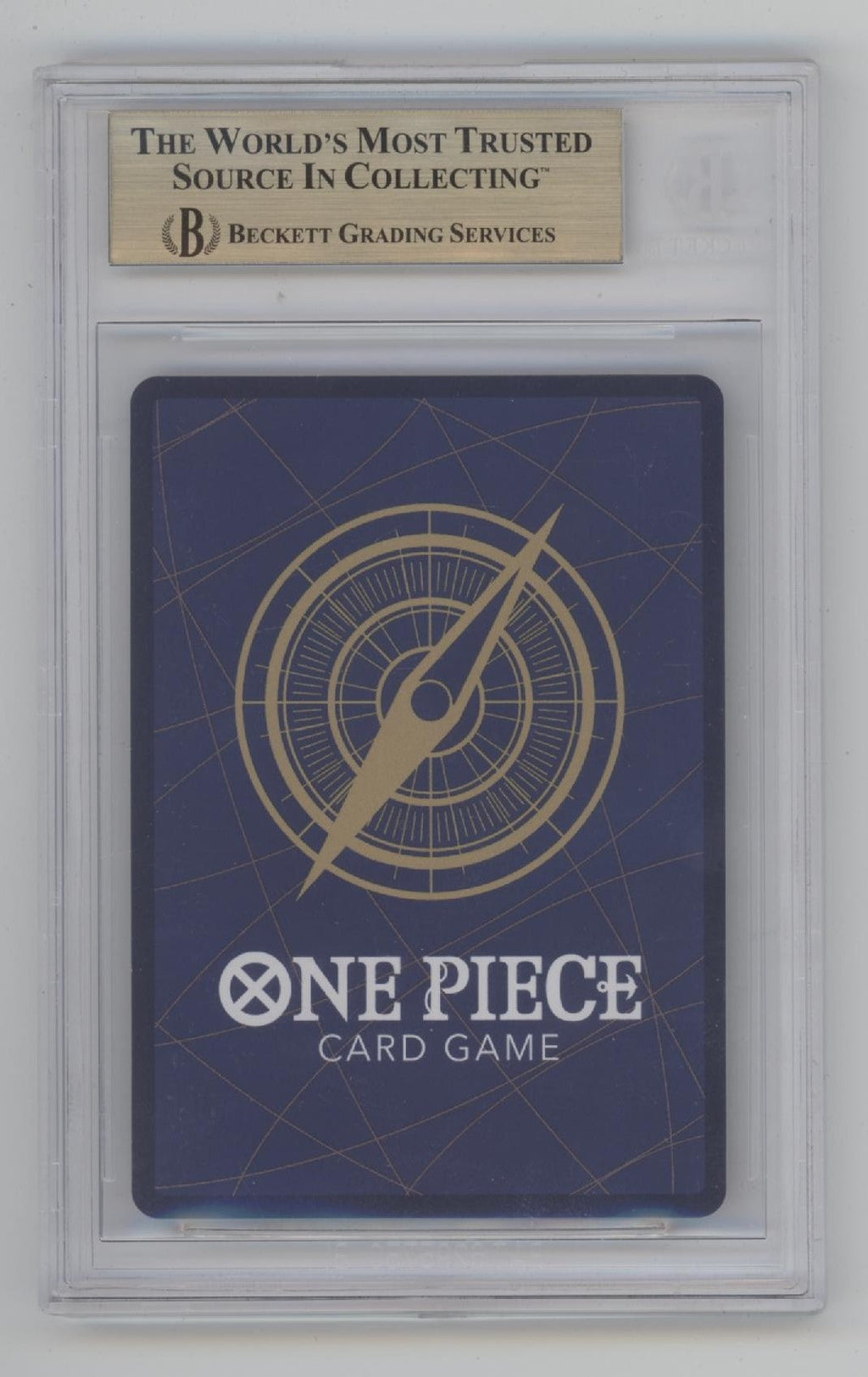 St Topman Warcury One Piece OP13 Special Alt Art Beckett 10 Pristine
