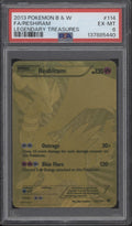 Reshiram Pokemon Legendary Treasures Full Art #114 PSA 6