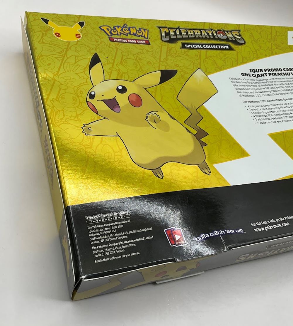 Pokemon: Celebrations Special Collection [Pikachu V-Union] #1 *See Pictures for Condition*