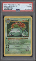 Venusaur Pokemon Base Set Holo 1st Edition #15 PSA 6