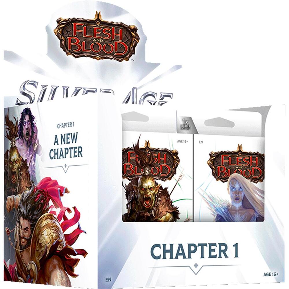 Flesh & Blood TCG: Silver Age Chapter 1 Deck Display
