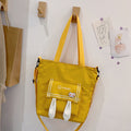 Student Cloth Bag Light All-Match One-Shoulder Handbag Large Capacity Junior High School Girl Book Bag
