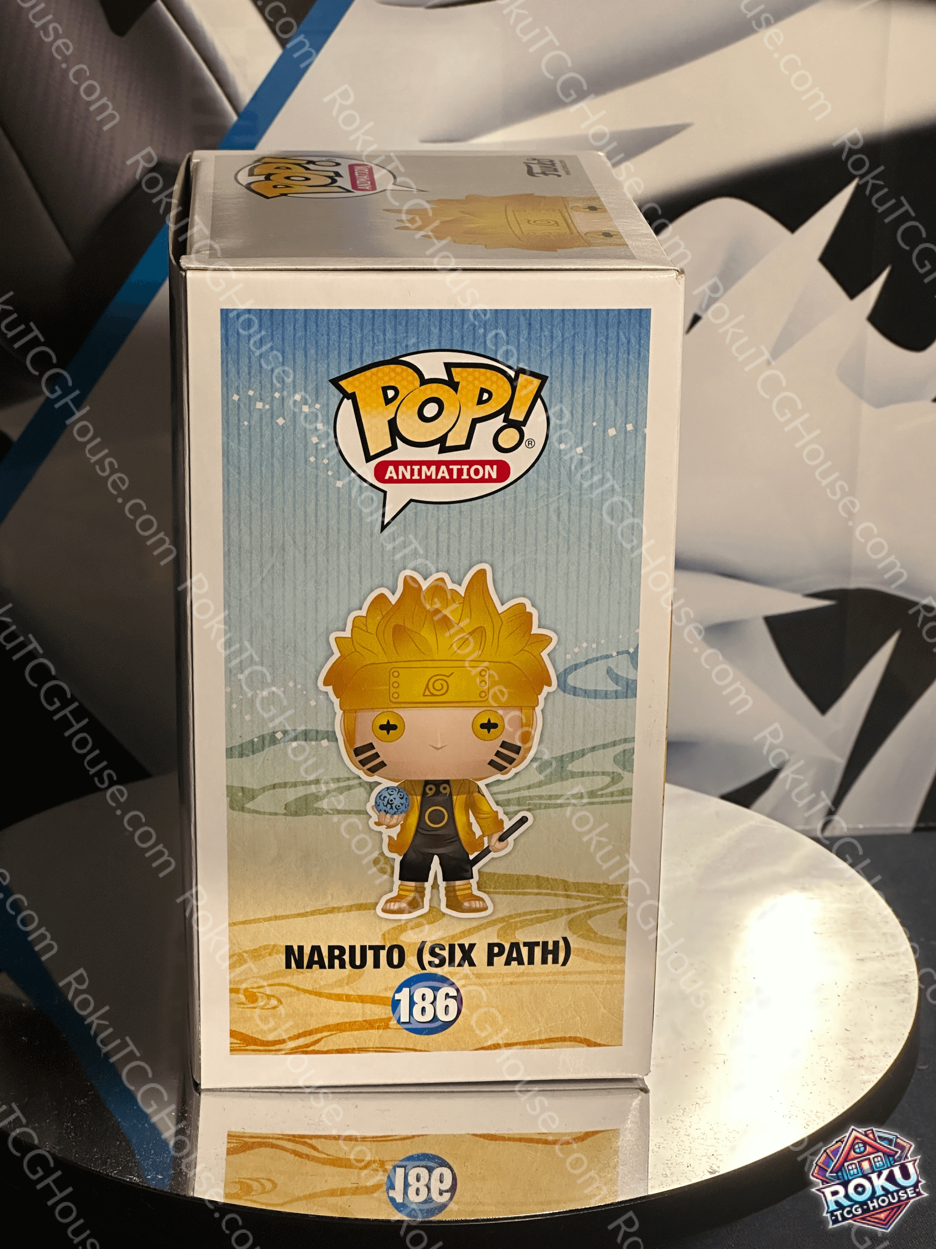 Naruto (Six Path) (Signed by Maile Flanigan) - Naruto: Shippuden #186 - Funko Pop! Vinyl Figure