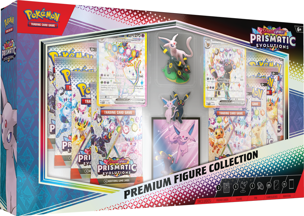 Pokemon TCG: Scarlet & Violet - Prismatic Evolutions Premium Figure Collection