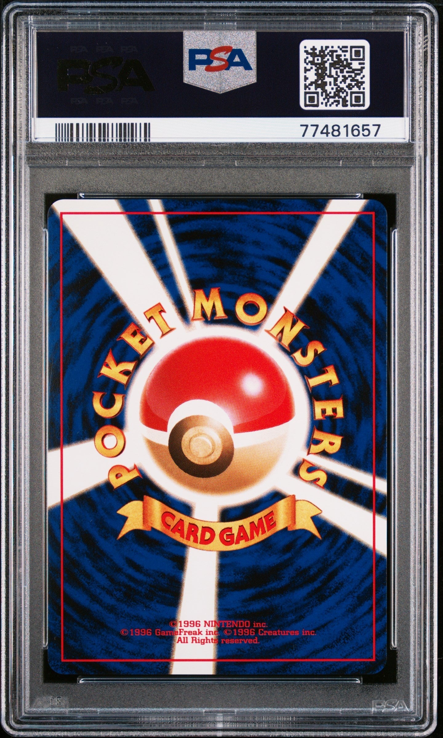 HOUNDOUR-HOLO 2000 POKEMON JAPANESE NEO 2 PSA GEM MT 10