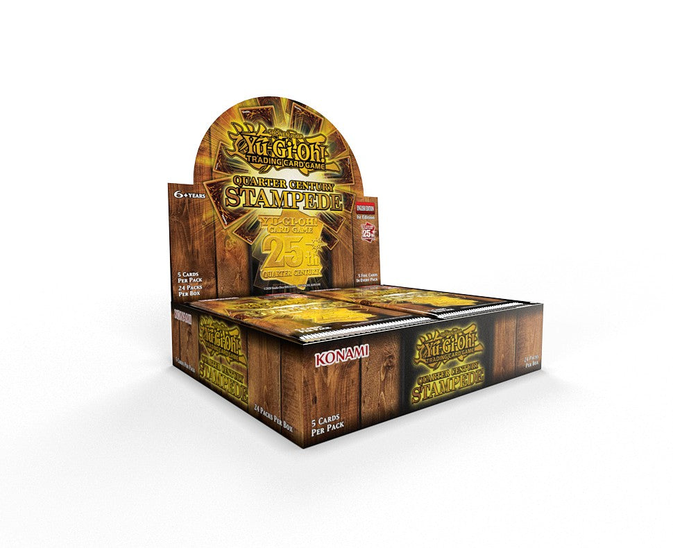 Yu-Gi-Oh: Quarter Century Stampede - Booster Box (24 Packs)
