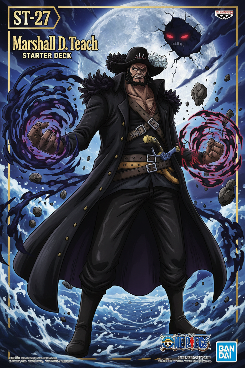 One Piece ST-27 Marshall D. Teach Starter Deck