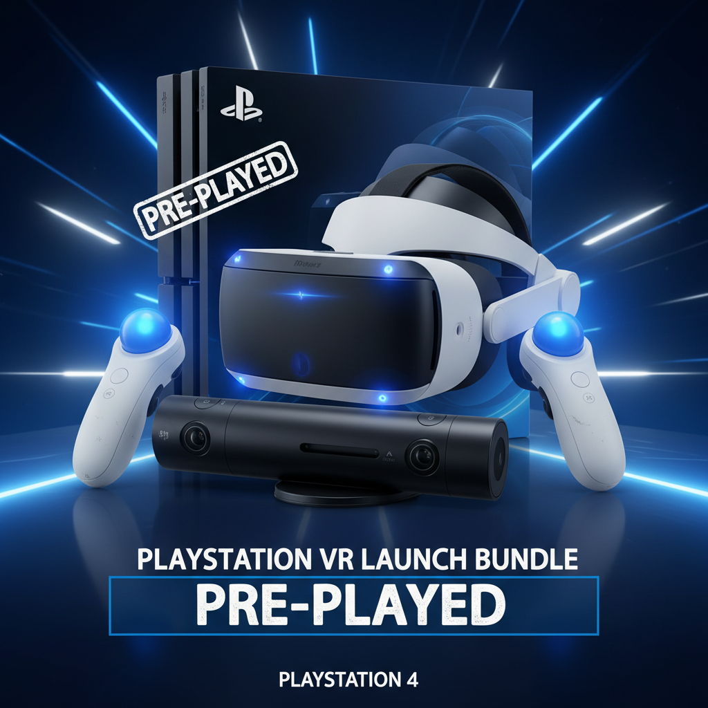 PlayStation VR Launch Bundle - (Pre-Played) (Playstation 4)