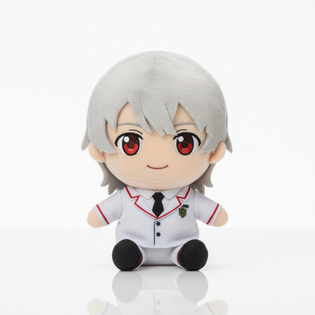 PREORDER Rebuild of Evangelion Kuripan Plushie Kaworu Nagisa School Uniform Version