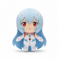 PREORDER Rebuild of Evangelion Kuripan Plushie Rei Ayanami Long (Long Hair - White Plugsuit)